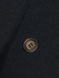 Wool Double-Breasted Coat