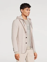 Wool Jacket With Bib