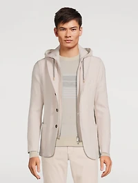 Wool Jacket With Bib