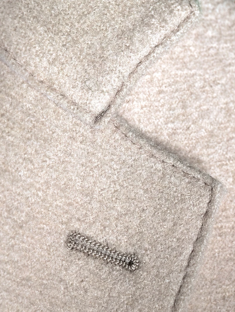 Wool Jacket With Bib