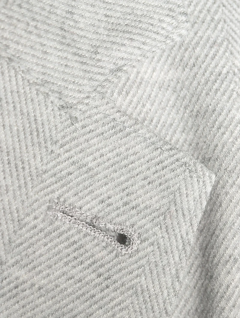 Single-Breasted Jacket With Bib