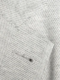 Single-Breasted Jacket With Bib