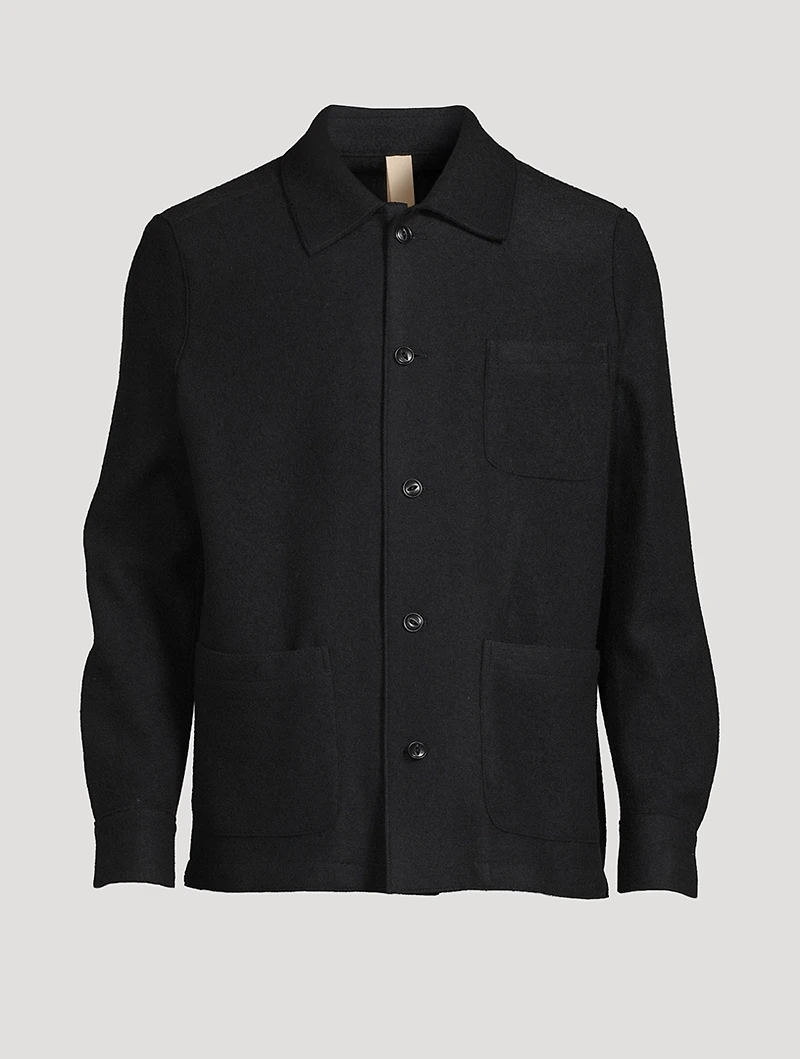 Wool Shirt Jacket