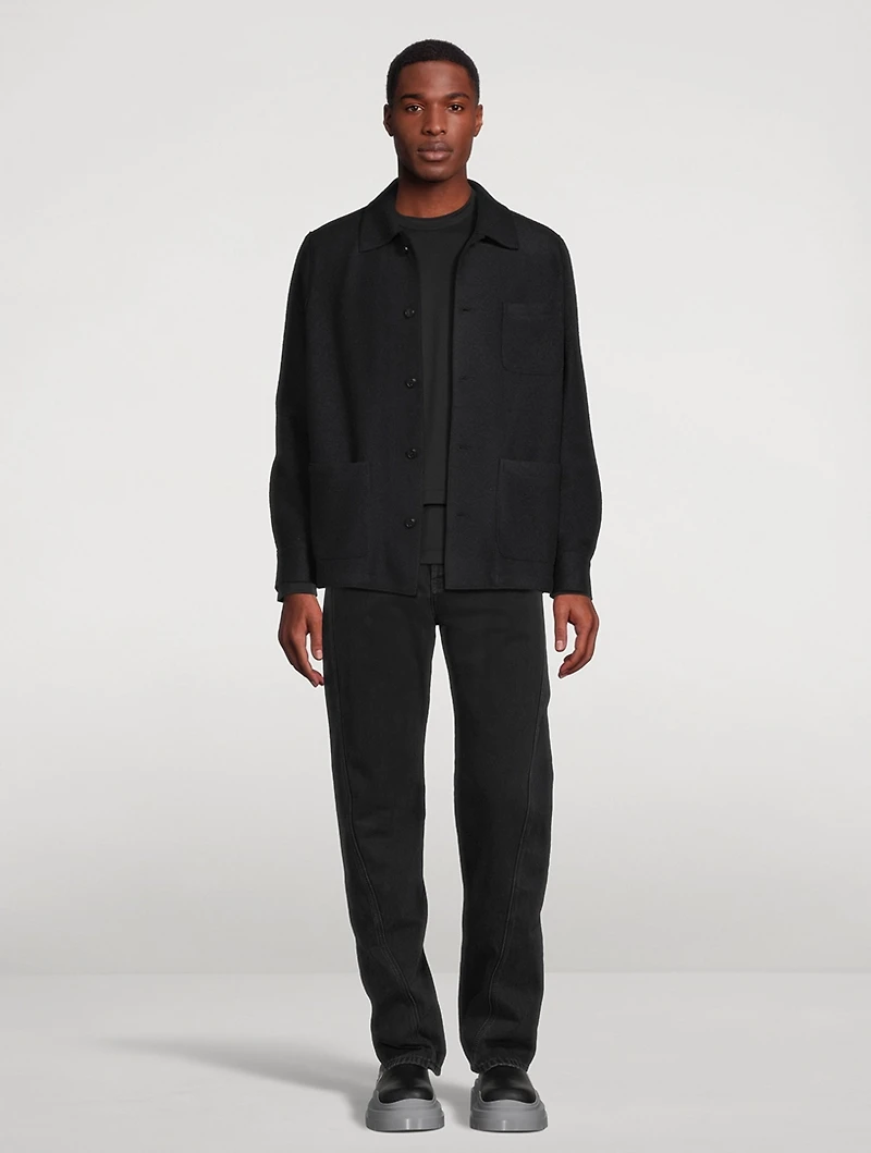 Wool Shirt Jacket