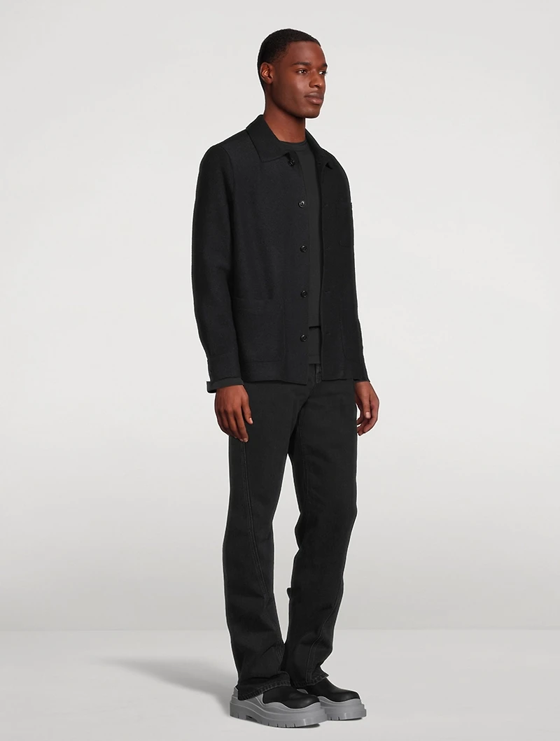 Wool Shirt Jacket