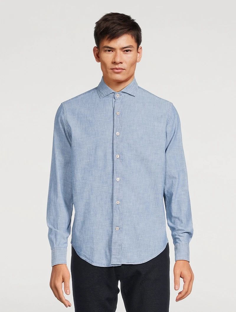 Dandy Cotton Denim Shirt
