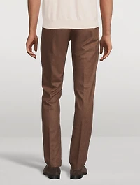 Wool And Cashmere Drawstring Pants