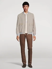 Wool And Cashmere Drawstring Pants