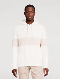 Cashmere Ribbed Hoodie