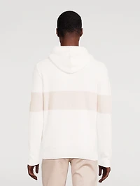 Cashmere Ribbed Hoodie