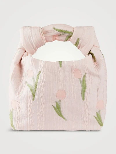 Baby Bocci Taffeta Shoulder Bag In Tulip Print