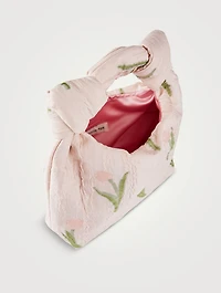 Baby Bocci Taffeta Shoulder Bag In Tulip Print