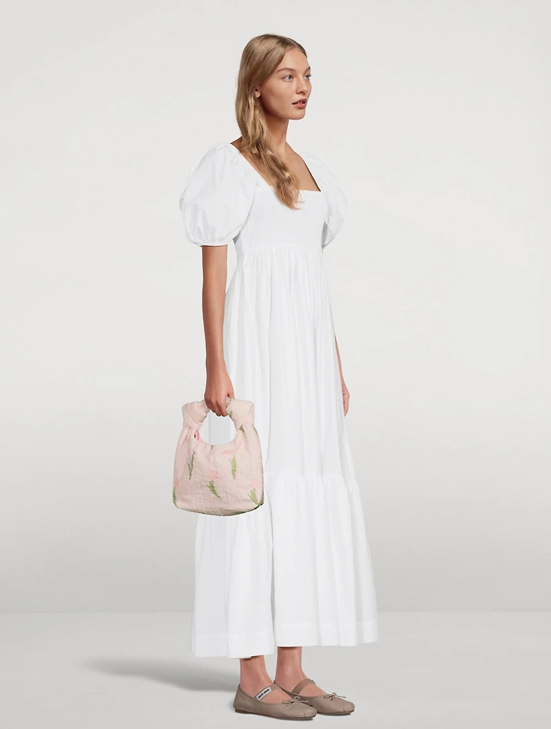 Baby Bocci Taffeta Shoulder Bag In Tulip Print