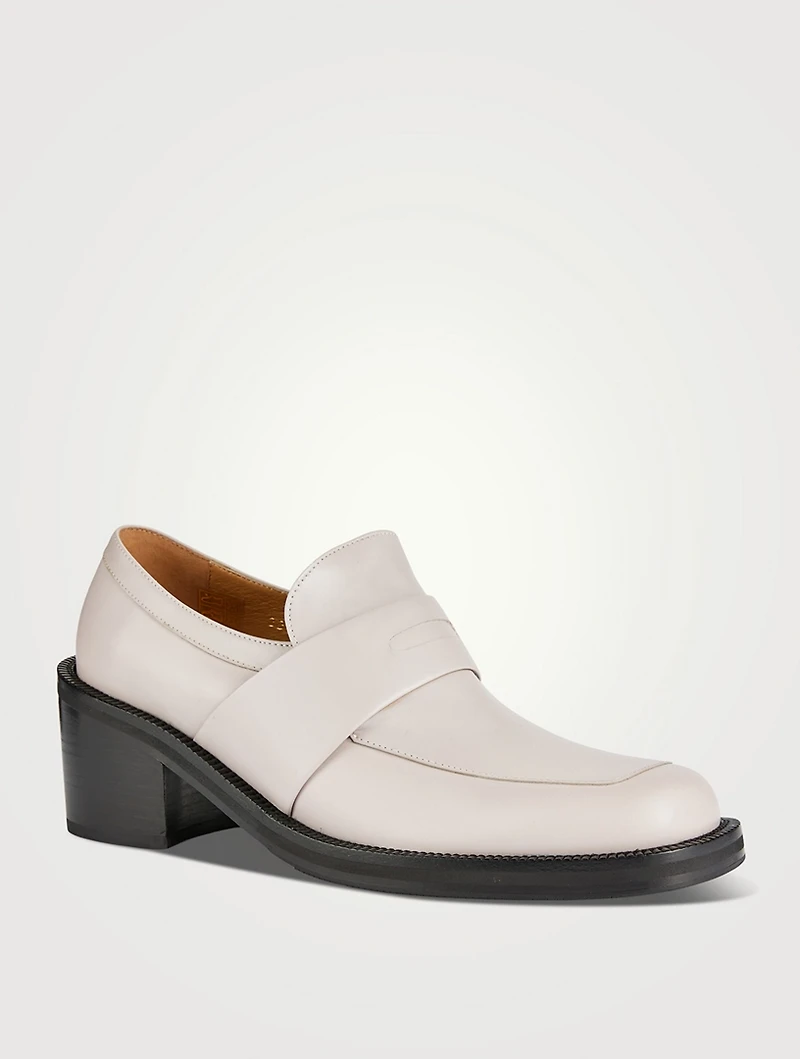 Leather Penny Loafers