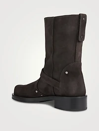 Maverick Suede Combat Boots