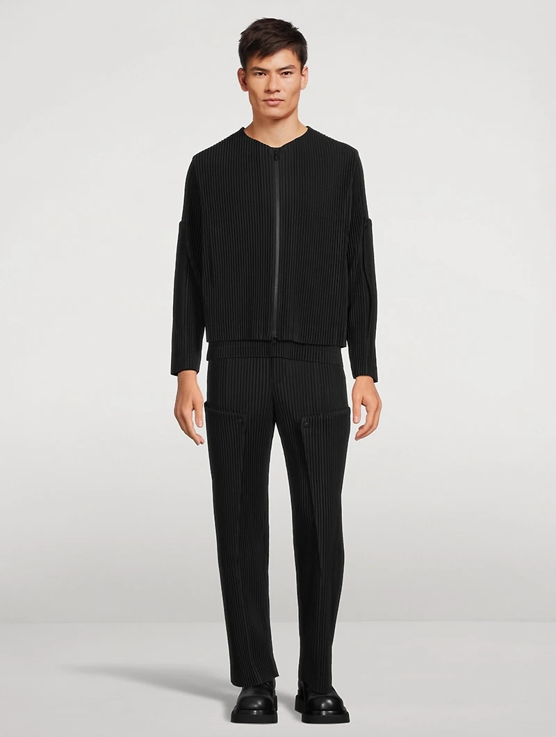 Unfold Straight-Leg Pants