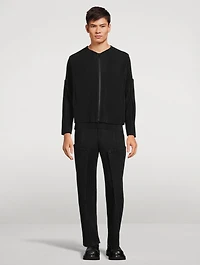 Unfold Straight-Leg Pants