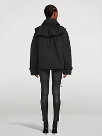 Double-Breasted Short Coat