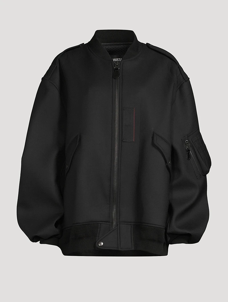 Wool Bomber Jacket