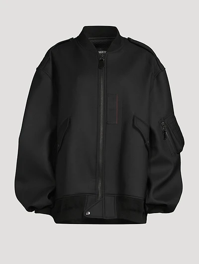 Wool Bomber Jacket