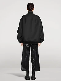 Wool Bomber Jacket