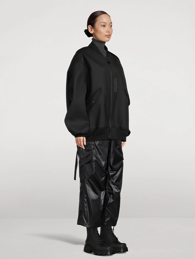 Wool Bomber Jacket