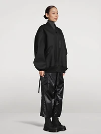Wool Bomber Jacket