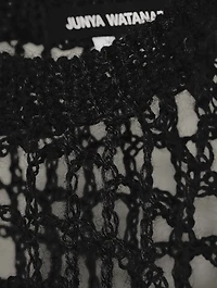 Wool And Mohair Crochet Sweater