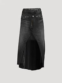 Junya Watanabe x Levi's High-Low Layered Skirt
