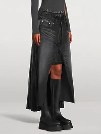 Junya Watanabe x Levi's High-Low Layered Skirt