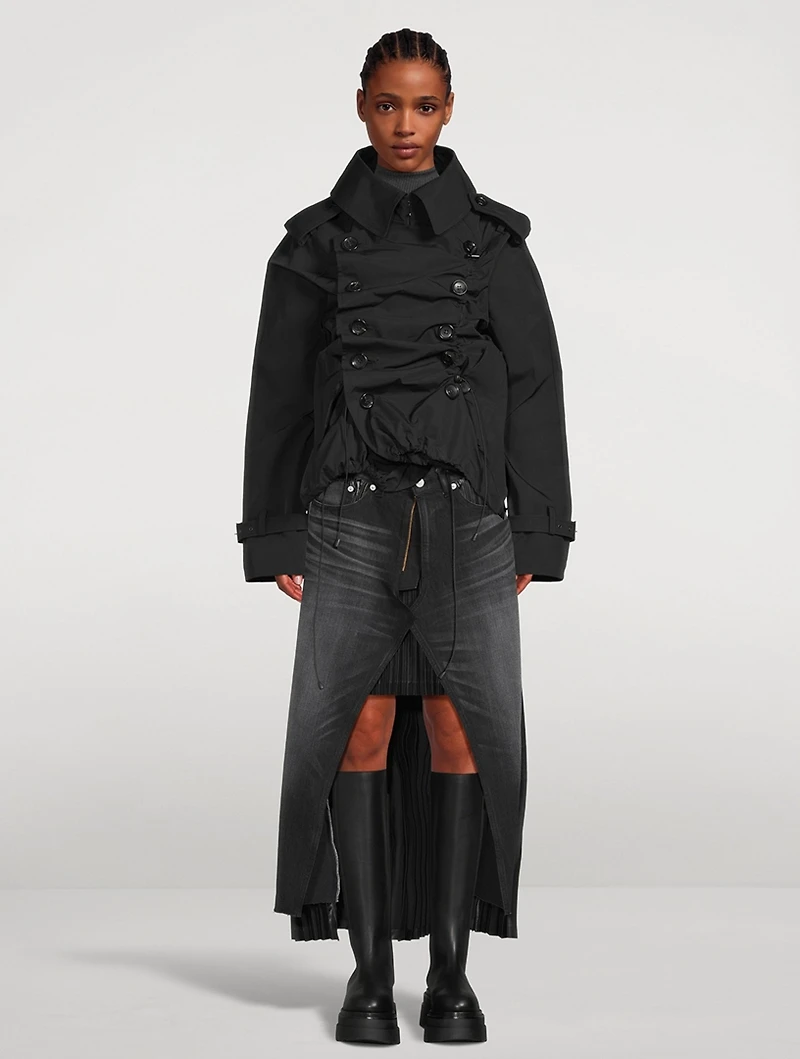 Junya Watanabe x Levi's High-Low Layered Skirt