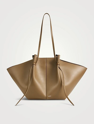 Large Mochi Leather Tote Bag