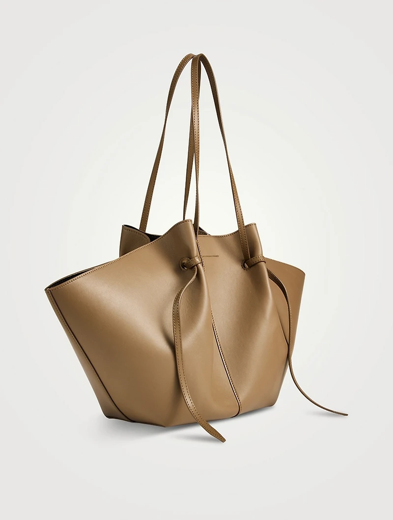 Large Mochi Leather Tote Bag
