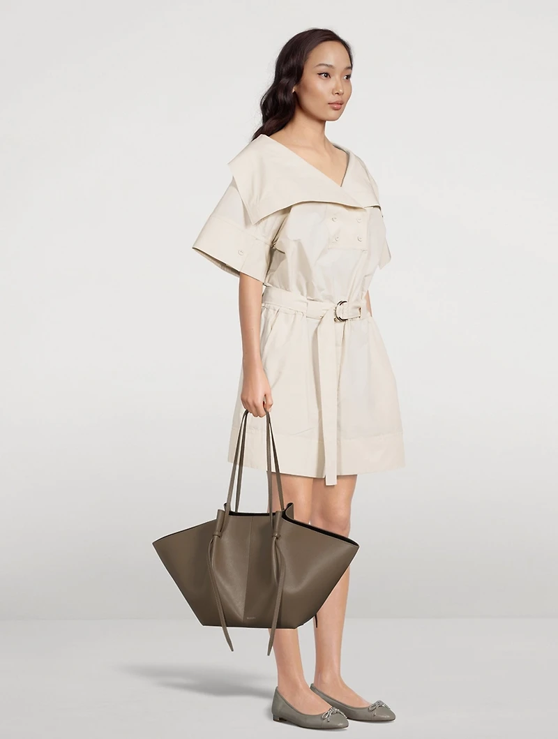 Large Mochi Leather Tote Bag