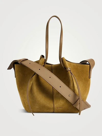 Mochi Square Suede Tote Bag