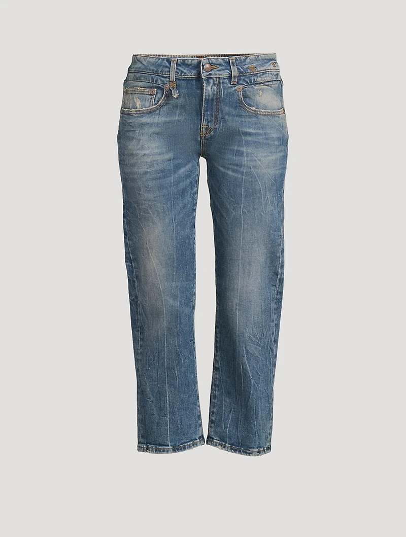Boy Straight-Leg Cropped Jeans