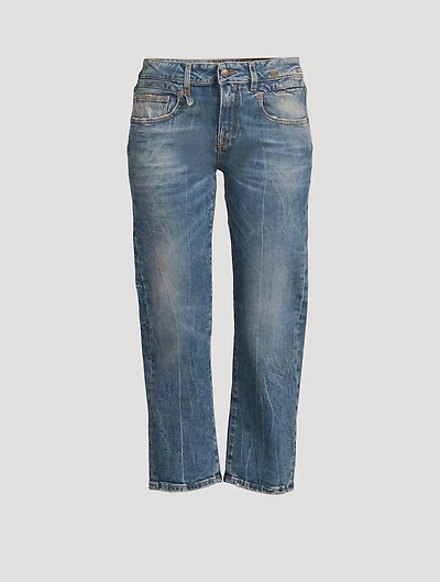 Boy Straight-Leg Cropped Jeans