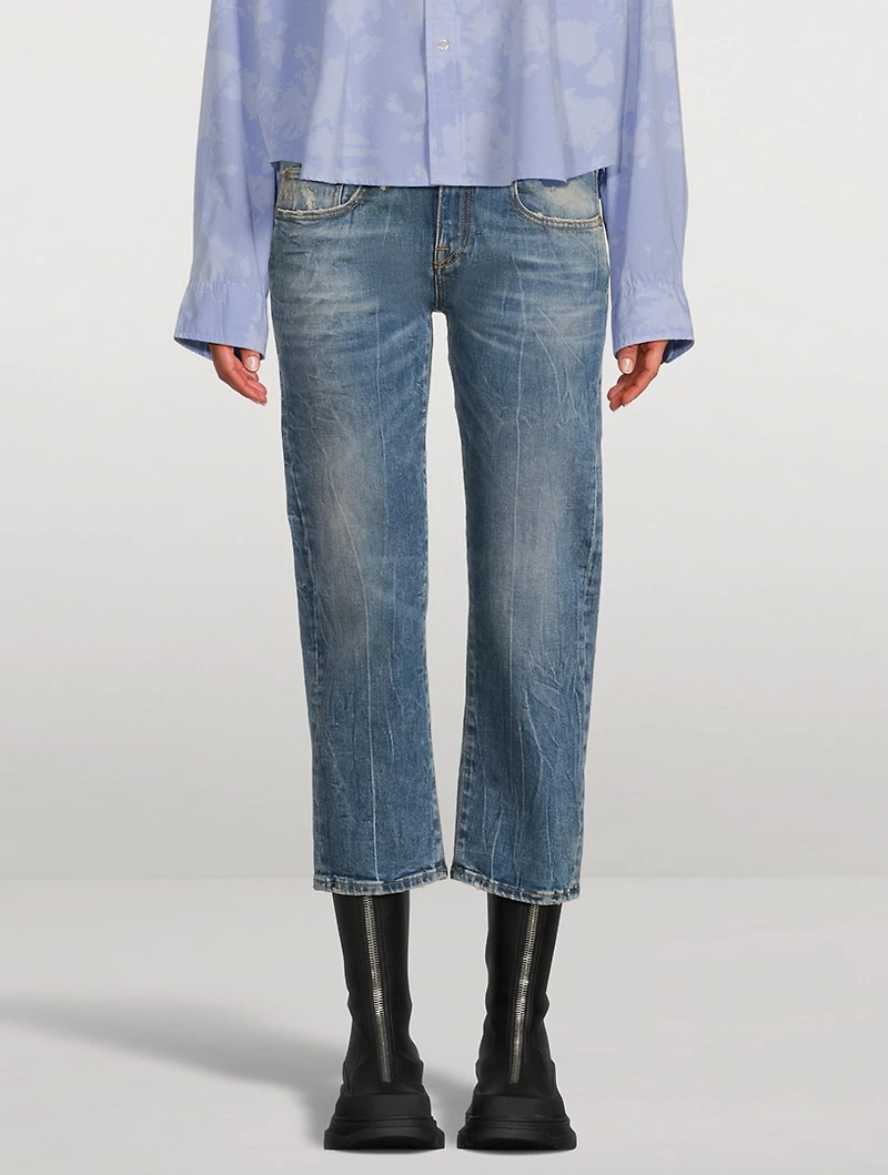 Boy Straight-Leg Cropped Jeans