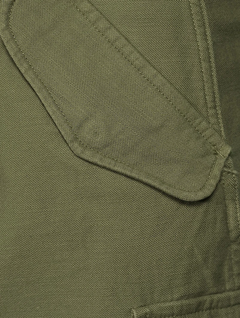 Wide-Leg Cargo Pants