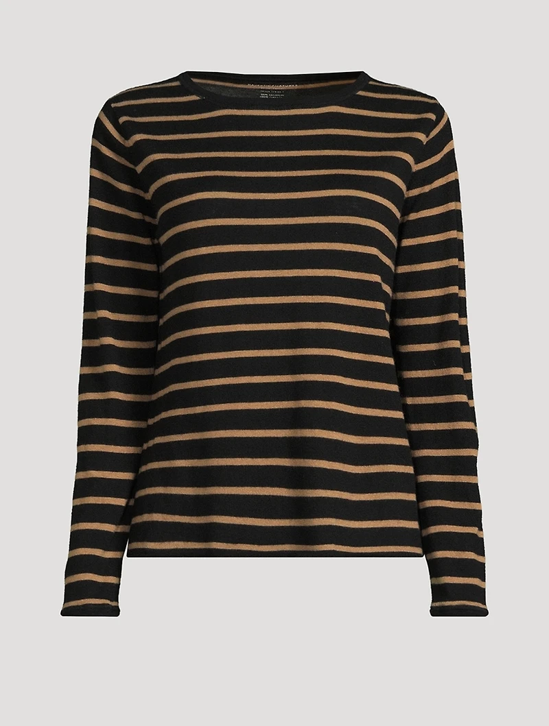 Striped Cashmere Sweater