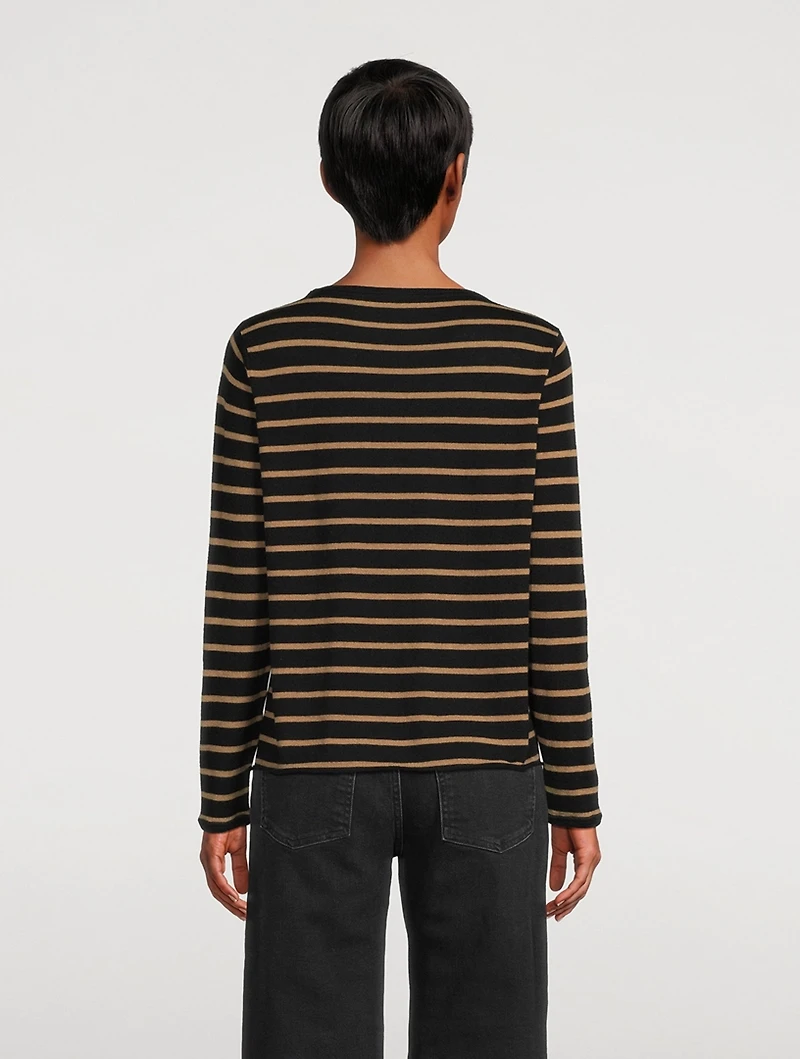Striped Cashmere Sweater