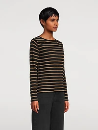 Striped Cashmere Sweater