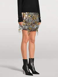 Star Paillette Mini Skirt