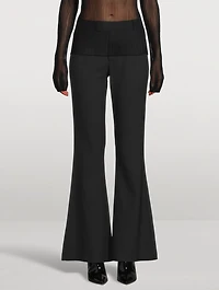 Bootcut Trousers