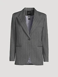 90s Blazer Stripe Print