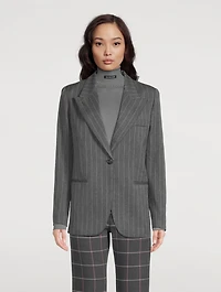 90s Blazer Stripe Print