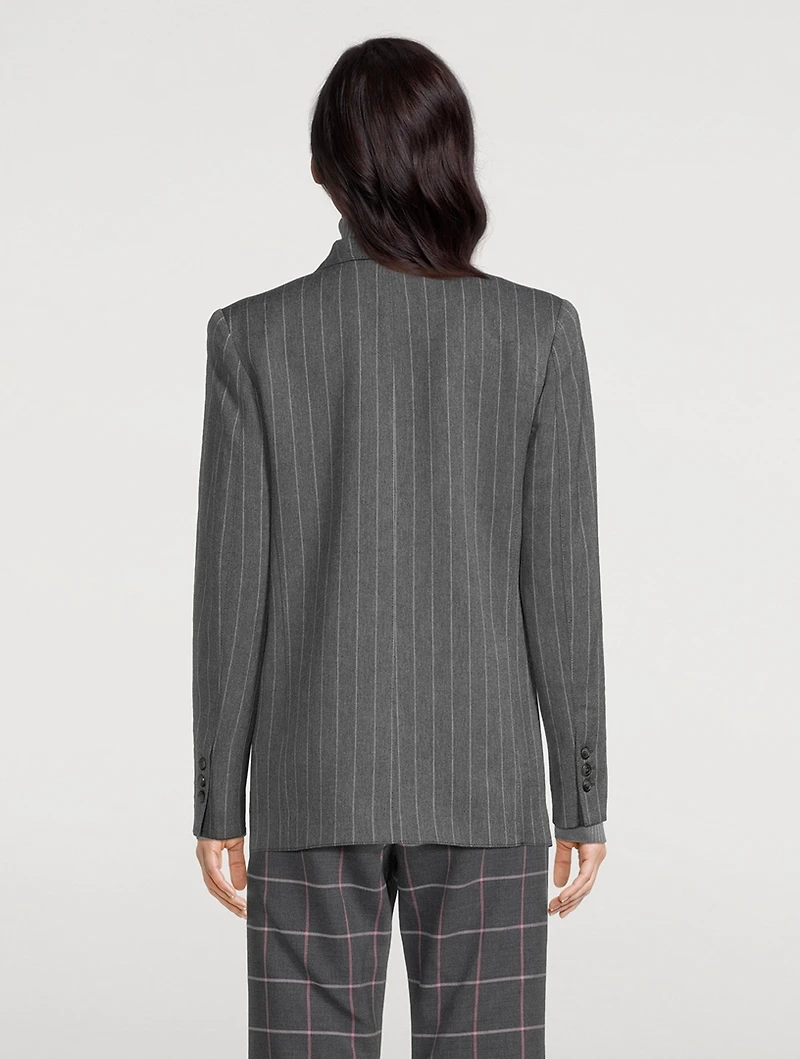90s Blazer Stripe Print