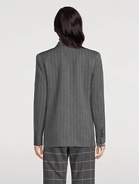 90s Blazer Stripe Print