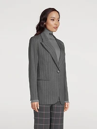 90s Blazer Stripe Print