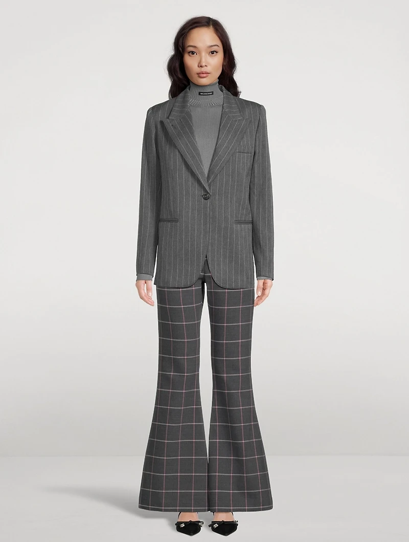 90s Blazer Stripe Print
